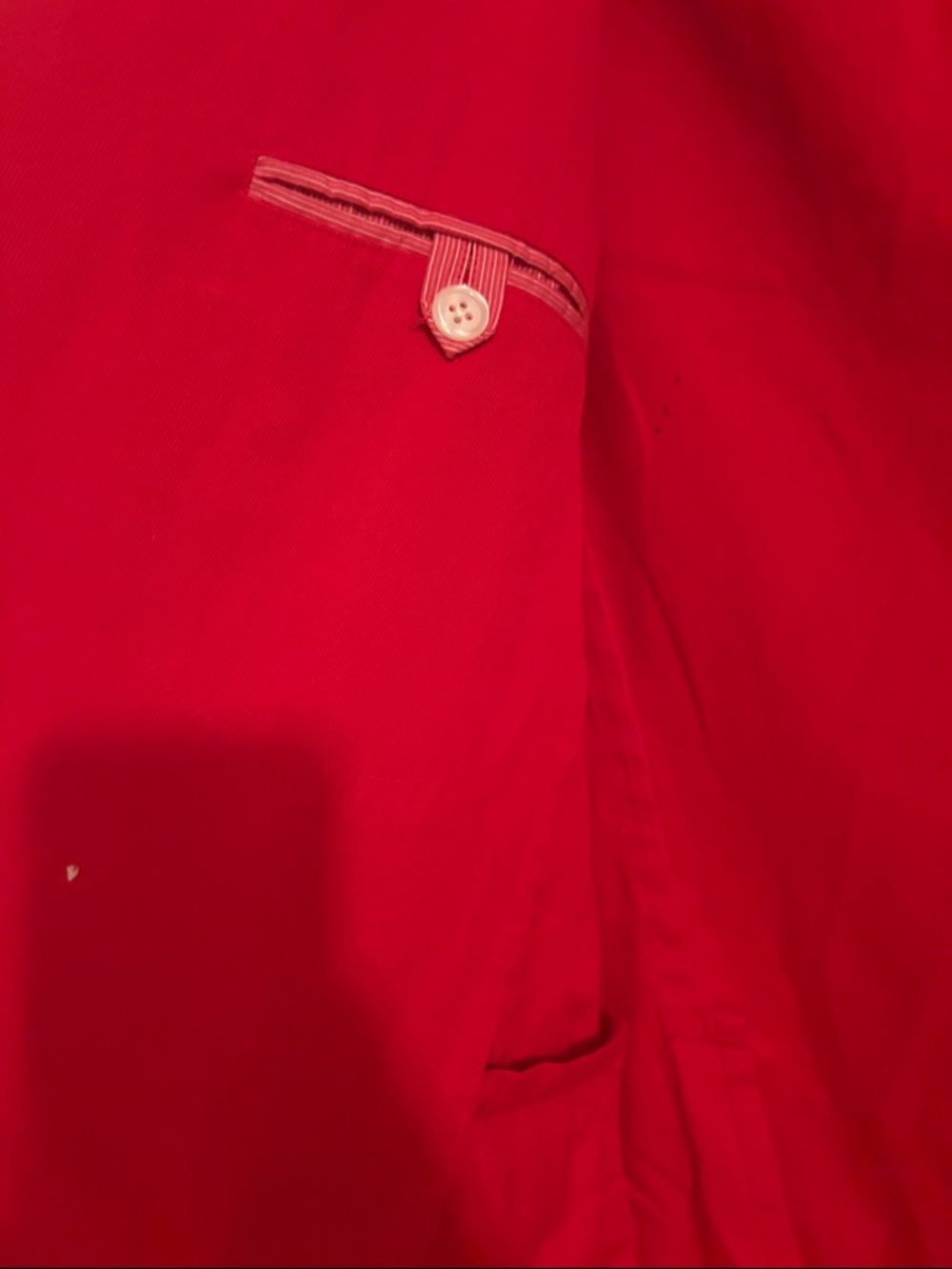 J. Peterman Red Double-Breasted Blazer - Picture 2 of 4